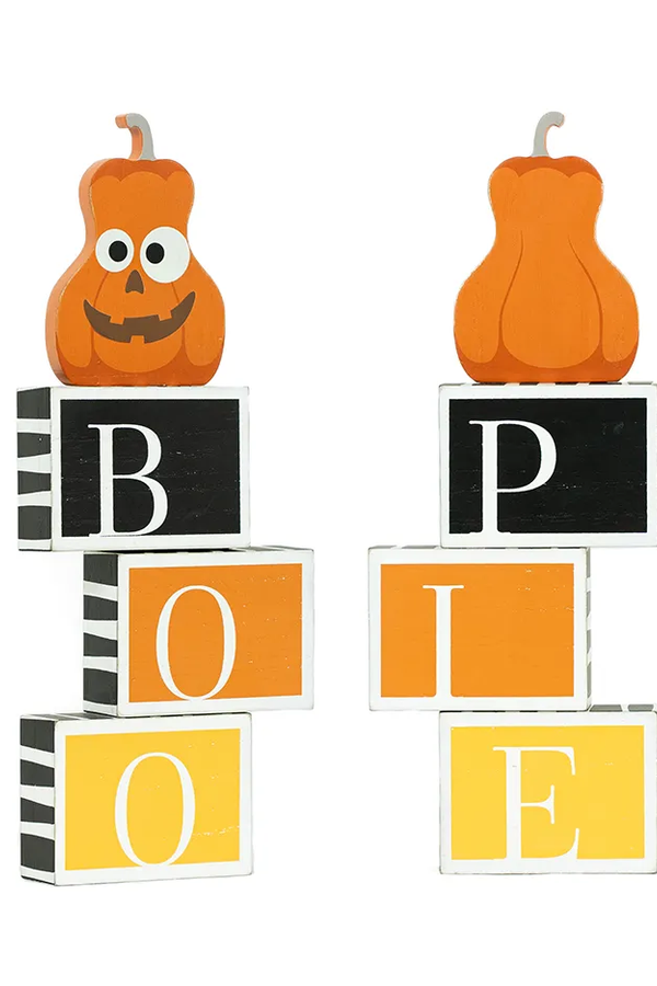 Reversible Blocks- Boo/Pie