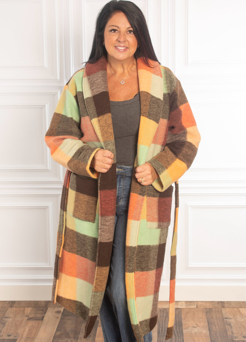 So Chic Jacket- Brown *Final Sale*