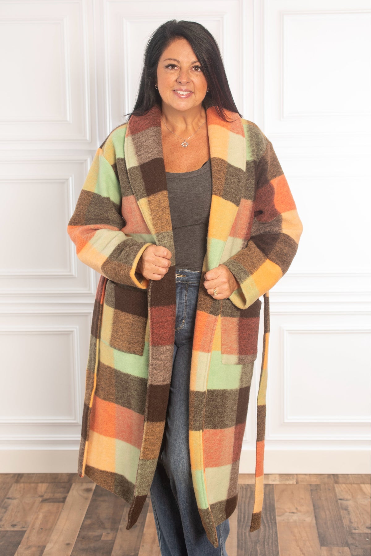 So Chic Jacket- Brown *Final Sale*