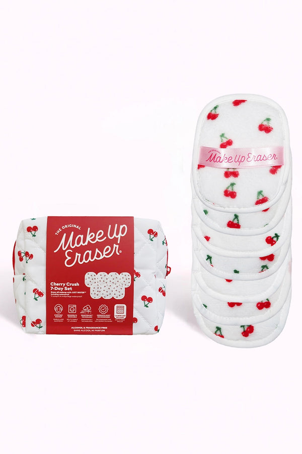 Cherry Crush 7-Day Set & Makeup Bag Gift Set