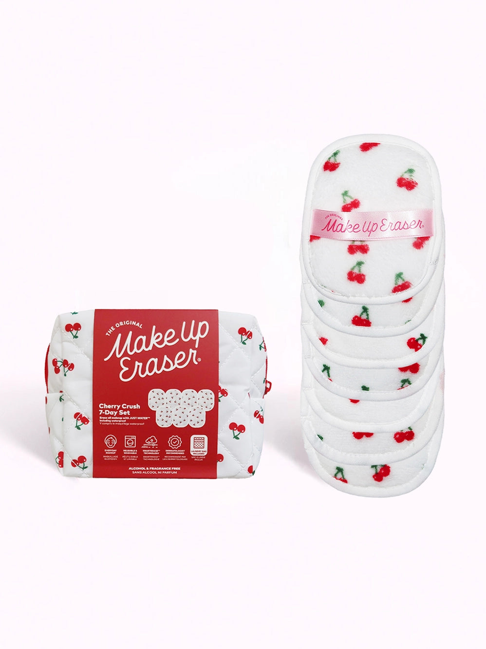 Cherry Crush 7-Day Set & Makeup Bag Gift Set