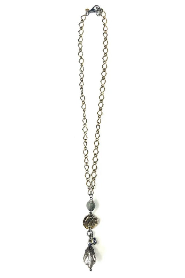 Lost & Found Twist Chain Pendant Necklace