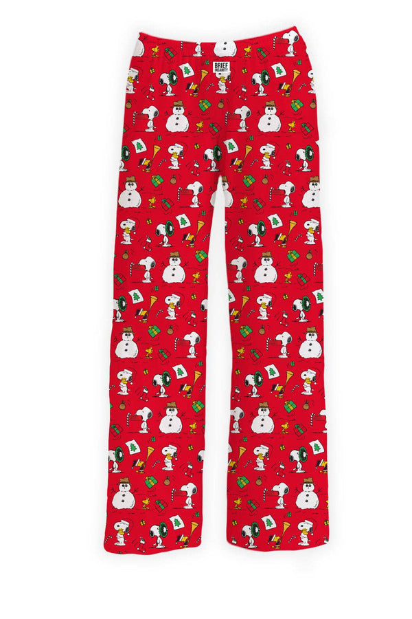 Snoopy Red Christmas Lounge Pants