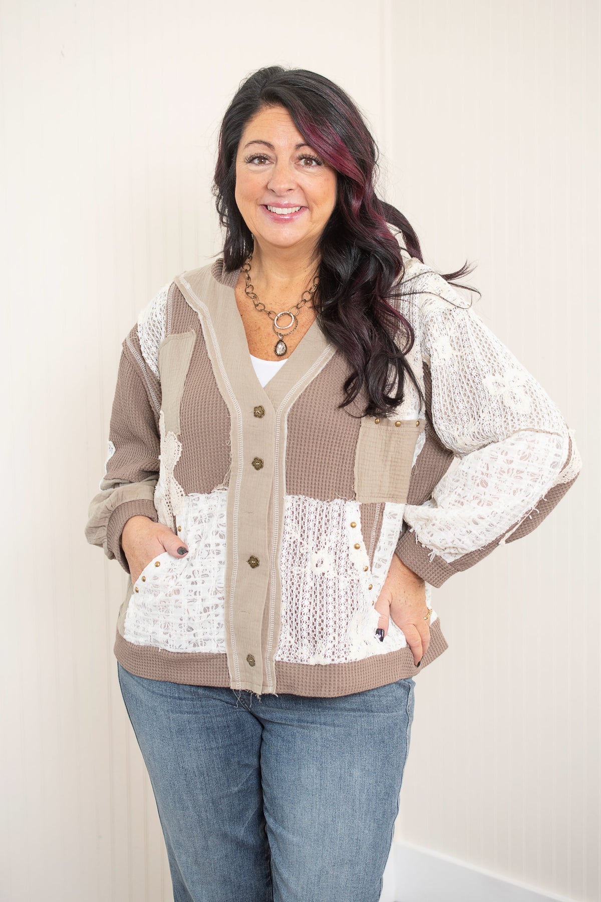 Changing Seasons Tops - Mocha Mousse