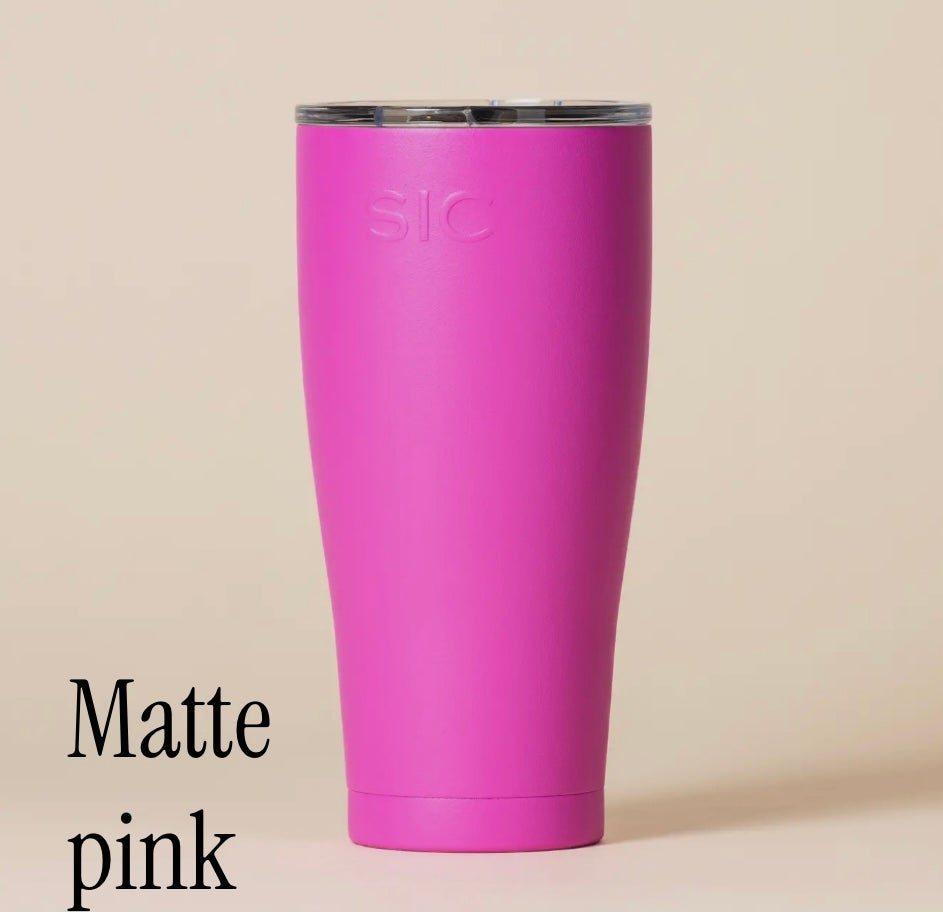 SIC 30oz. Hot/Cold Tumbler in Matte Pink