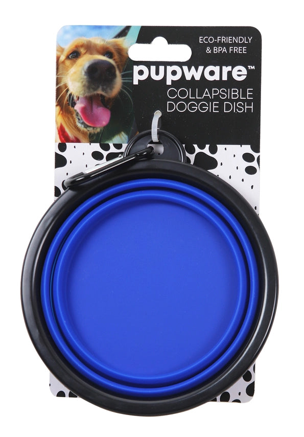 Pupware Collapsible Doggie Dish - Multiple Colors