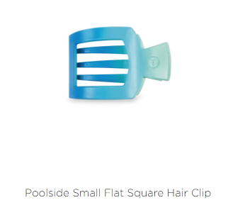 Teleties- Small Flat Square Clip