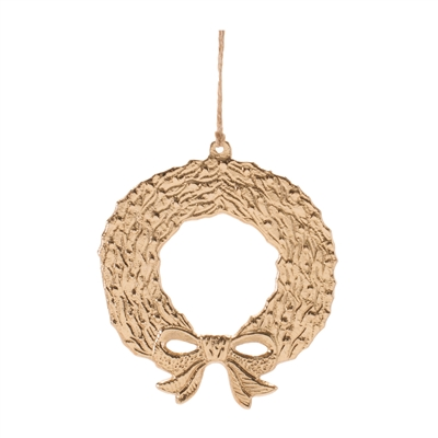Holiday Sparkle Ornaments in Wreath