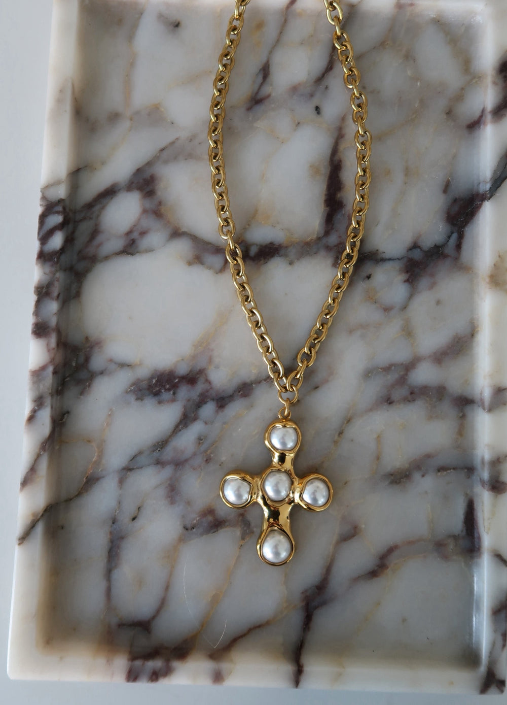 Ada Cross Necklace
