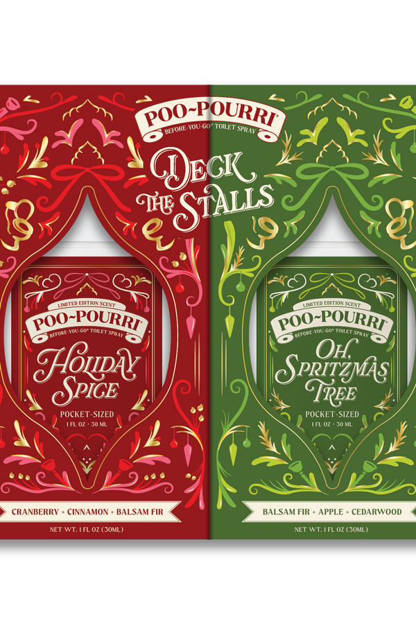 Holiday Poo~Pourri Tear & Share Pocket 2-Pack Set