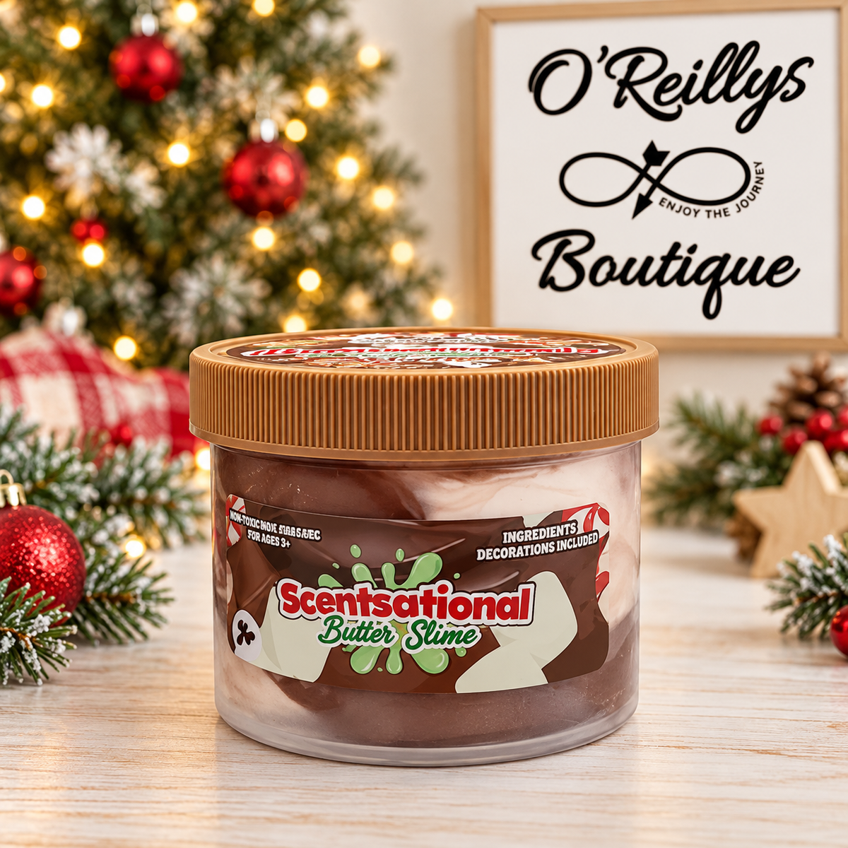 Christmas Scentsational Butter Slime