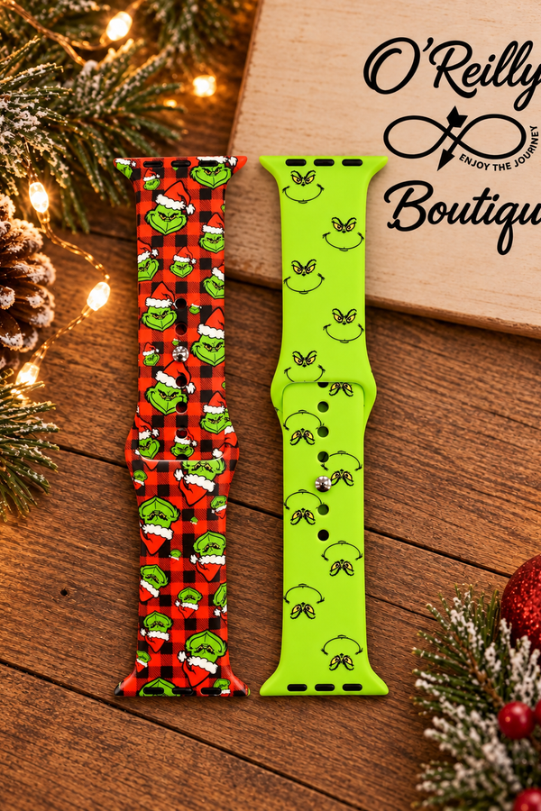 Grinch Watch Band