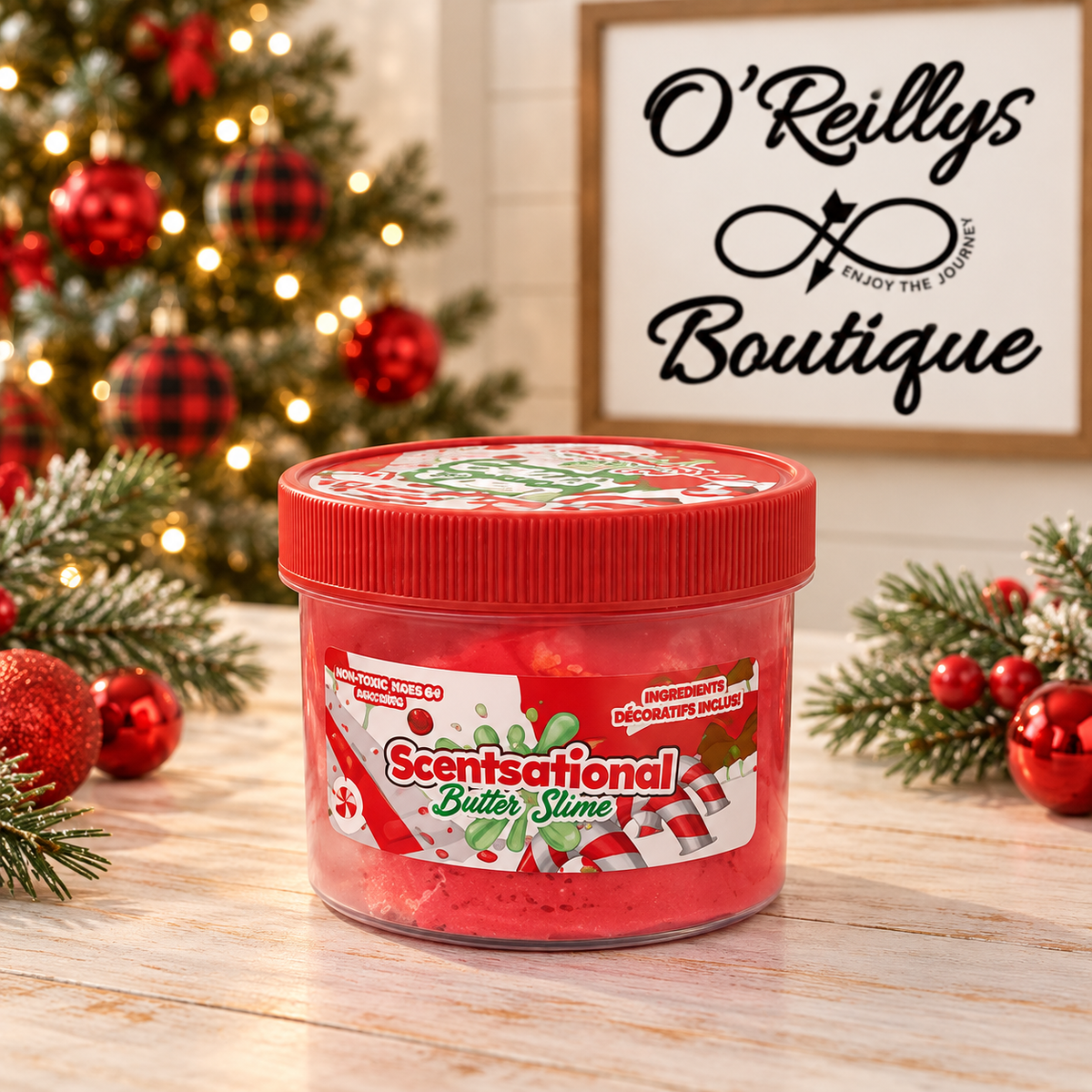 Christmas Scentsational Butter Slime