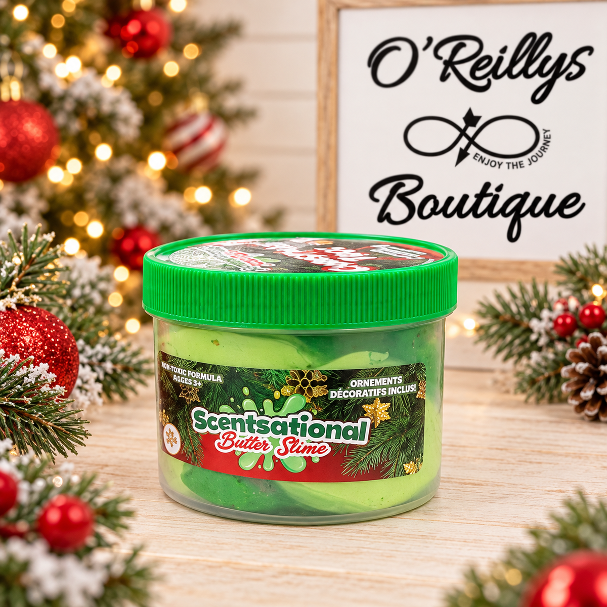 Christmas Scentsational Butter Slime