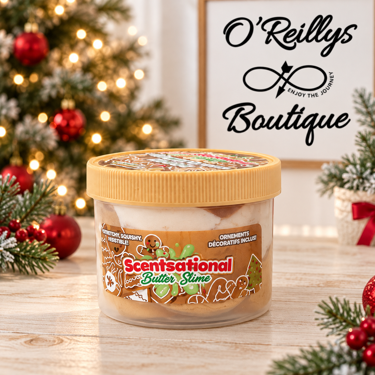 Christmas Scentsational Butter Slime