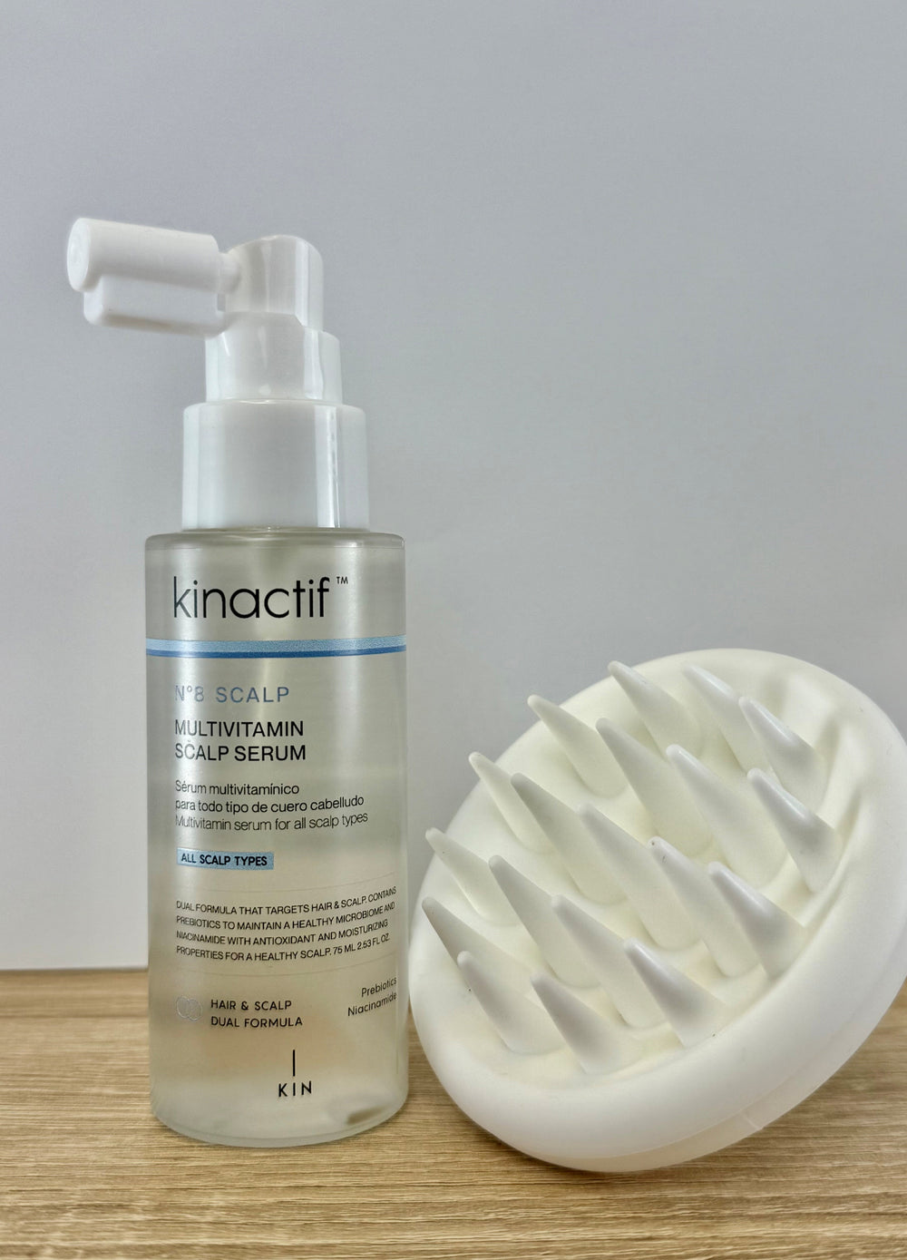 PREORDER-Multivitamin Scalp Serum + Scalp Massage Brush