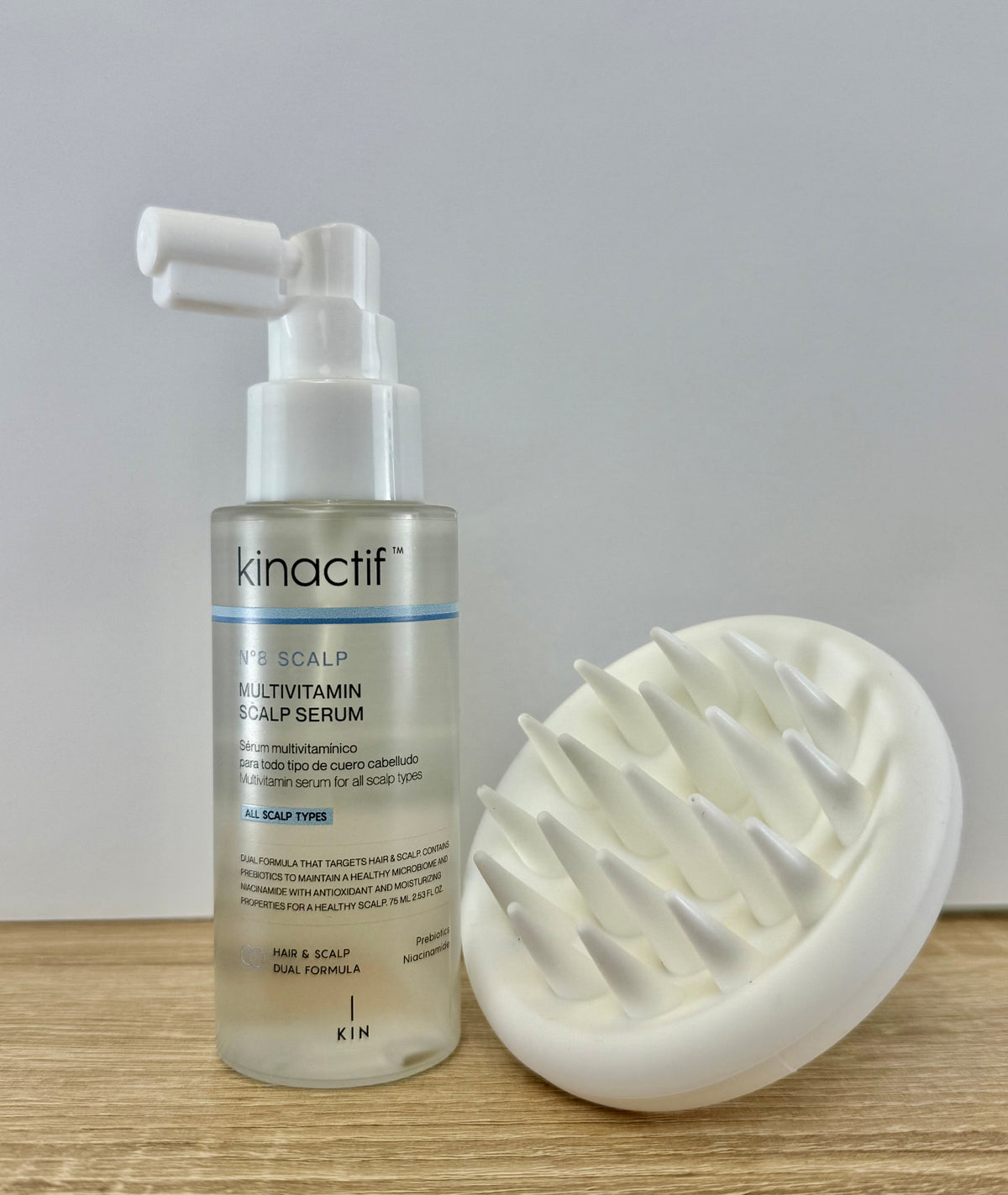 PREORDER-Multivitamin Scalp Serum + Scalp Massage Brush